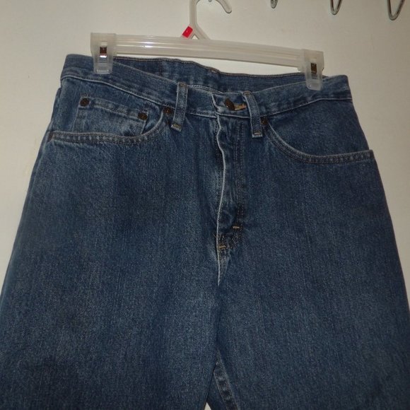 Men's Wrangler Straight Leg Jeans Sz 30/30 - Picture 2 of 8